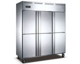 1600L Stainless Steel Upright Refrigerator for Food Storage