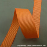 2.5cm Orange Polyester Webbing for Banding Strap