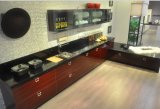 New Design UV Wooden Liner Design Kitchen Furniture (FY2146)
