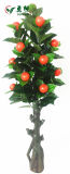Yy 0661 Hot Sale 5.41 Ft Artificial Orange Tree Bonsai for Wholesale