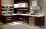 Custom-Made Design Lacquer Series Kitchen Furniture (BR-L005)