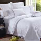 High Quality White Embroider Bedding Set