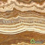 J125 Mysterious Onyx Tile and Slab with Vein Cut for Wall Background, Table, Desk