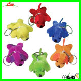 Colorful Plush Mini Dog Keychain Toys