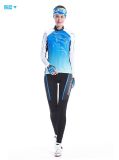 Mysenlan Long Sleeve Ladies Outdoor Cycle Wear with Pad and Sublimation