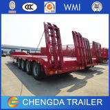 New 4 Axles Low Bed Trailer 100 Ton for Sale