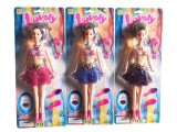 11.5 Inch Hard Material Wind up Plastic Girls Toy Doll (10217621)