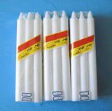 Utility White Stick Household Candles for Daily Use