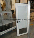 White Color Aluminum Casement Window with Blinds