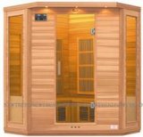 Top Class Corner Infrared Sauna Room With CE, TUV, EMC (XQ-032HDB) (3-4 Person)
