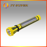 Jy Super Rechargeable 1W+0.5W LED Soral Flashlight Torch for Outdoor (JY-9797)