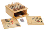 Wooden Chess Game 7 in 1 Chessboard Toys (CB2258)