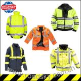 CE Durable Polyester Warning Reflective Clothes for Construction Work
