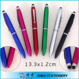 Exquisite Plastic Touch Ball Pen with Stylus