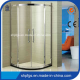 Simple Shower Room with Tempered Glass