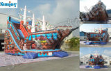 Inflatable Pirate Ship Slide,Inflatable Pirate Boat Slide,Inflatable Slide Game (SL164)