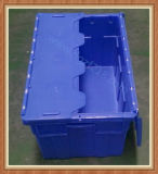 Customized Stackable Burglarproof Plastic Logistic Container with Lid for Storage