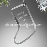 Personalized Glass Christmas Stocking for Christmas Gift