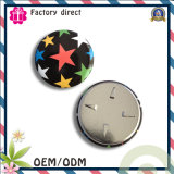 Colorful Star Picture Round Iron Badge