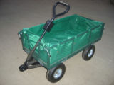 Garden Cart with Canvans Liner and Steel Mesh
