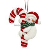 Clay Dough Snowman Ornament (BKC0119)