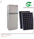 Manufacturer Home Use High Quality Low Price DC 12V Built in Battery Solar Refrigerator