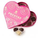 Pink Color UV Printing Chocolate Box with Clear Lid