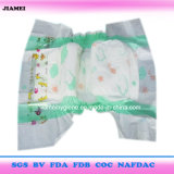 Cute Printed Backsheet, PP Tapes Disposable Diapers with Leakguards