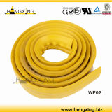 Wp02 Plastic Cable Protector Yellow PVC Cable Protector