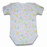 Fashion Baby's Sweet Flowery Print Rompers
