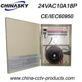 24VAC 10AMP 18CH Boxed CCTV Power Supply (24VAC10A18P)