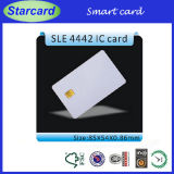 White Smart Card with Sel 4442 Chip