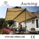 Garden Polyester Free Stand Double Open Retractable Awning
