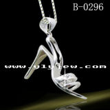 Elegance High-Heeled 925 Silver Jewellery (B-0296)