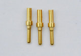 Precision Professional Manufacturer Electronic Brass Pin and Sockets, Brass Golden Plated Pin Socket, Brass Pin and Socket