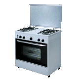 4 Gas Burner Stainless Free Standing Cooker (KZ-904)