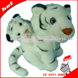 30cm 3D Father Carrying Son Tiger Plush Toys