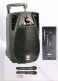 2X12'' 2-Way Portable Battery Speaker PS-4412gbt-Iwb