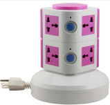 2 Meters European Style USB Wall Socket with Switch