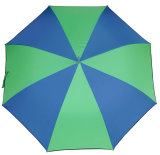 Auto Open Aluminium Golf Umbrella with Green and Blue Color (75G248-1)