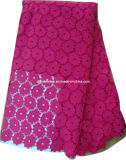 2014 Hot Sell French Lace Cl703-3 Fushia