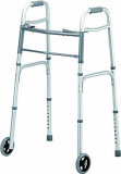 Aluminum Two Paddle Folding Walker (2204)