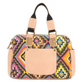 Colorful Pattern Lady Handbags (MBNO030045)