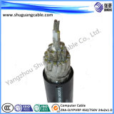 Djypvrp/PE Insulated/Cu Wire Woven/PVC Sheathed/Computer Soft Cable/Instrument Cable