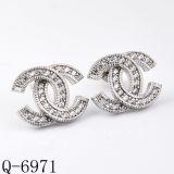 New Design 925 Silver Fashion Earrings Jewellery (Q-6971)