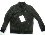 Man Leather/Fur Jacket/ Winter Coat 130