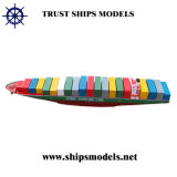 Handmade Container Ship Model
