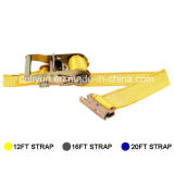 2'' Logistic Ratchet Strap / Cargo Lashing Strap, Ratchet Strap W/E or a Spring Fitting