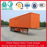 Sinotruck Trailer 3 Axle Van Semi Trailer Box Trailer for Sale