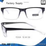 Two Tone Color Plastic Optic Eyewear with FDA Standard (P15130)
